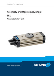 SCHUNK SRU 8 Assembly And Operating Information