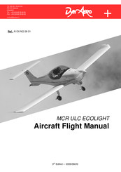 Dyn'Aéro MCR ULC ECOLIGHT HB-WAZ Aircraft Flight Manual