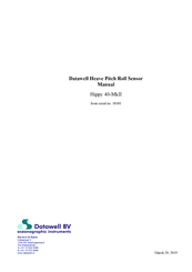 Datawell BV Hippy 40-MkII Manual