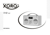Xoro DAB 240 User Manual