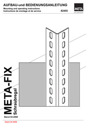 META META-FIX Mounting And Operating Instructions