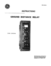 GE CEYG51A Instructions Manual