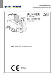 Ghibli & Wirbel RUNNER R 150 FD 85 Use And Maintenance