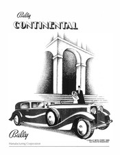 Bally Continental Manual