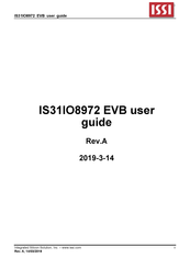 ISSI IS31IO8972 EVB User Manual