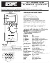 Sperry instruments DM6850T Operating Instructions Manual
