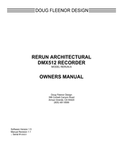 Doug Fleenor Design RERUN-A Owner's Manual