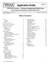 Taco iWorx VPU2 Application Manual