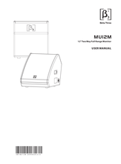Beta Three MU12M User Manual