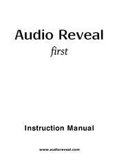 Audio Reveal first Instruction Manual