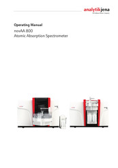 Analytik Jena novAA 800 Operating Manual