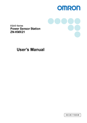 Omron ZN-KMX21 Series User Manual