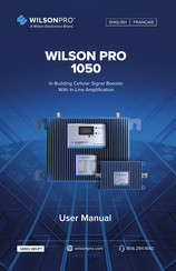 WILSON PRO 1050 User Manual