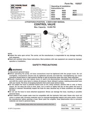 Spx 9500 Operating & Installation Instructions