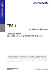 Renesas TPS-1 User Manual