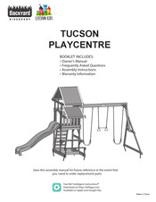 Backyard Discovery TUCSON PLAYCENTRE Owner's Manual