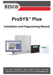 Risco ProSYS Plus Installation And Programming Manual