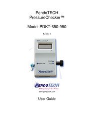 PendoTECH PressureChecker PDKT-650-950 User Manual