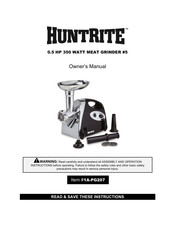 HuntRite 1A-PG207 Owner's Manual