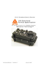 Refraction Technology 130 Series Command Reference Manual
