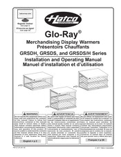 Hatco GLO-RAY GRSDH Series Installation And Operating Manual