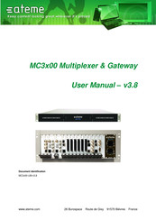 Ateme MC3000 User Manual