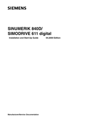 Siemens sinumerik fm-nc Installation And Startup Manual