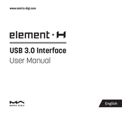 Matrix Audio element-H User Manual