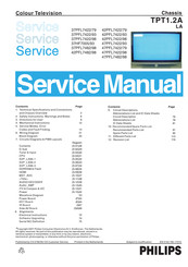 Philips 42PFL7422/79 Service Manual