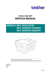 Brother MFC-J6920DW Service Manual