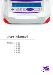 XS Instruments BL 303 User Manual