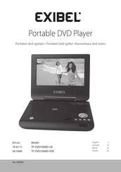 Exibel TF-DVD7008D-UK Manual