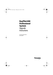 Raymarine RayPilot 650 Professional System Upgrade Instructions