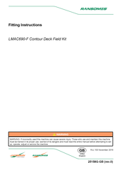 Jacobsen Ransomes LMAC690-F Fitting Instructions Manual