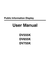 Acer DV755K User Manual