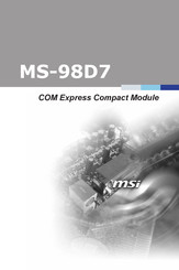 MSI MS-98D7 Manual