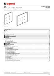 LEGRAND 5 735 13 Technical Data Manual