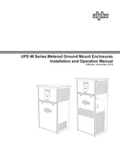 Alpha UPE-M8 Installation And Operation Manual
