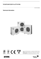 York YLHA PLUS-9 TC Technical Information