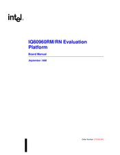 Intel IQ80960RM Manual
