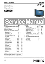 Philips 42PFL7312/78 Service Manual