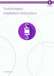 Gremon Trutina Hydro Installation Instructions Manual