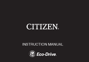 Citizen Eco-Drive CA0 Series Instruction Manual
