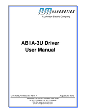 Nanomotion AB1A-3U User Manual