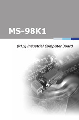 MSI MS-98K1 Manual