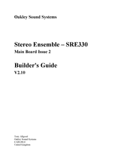Oakley SRE330 Builder's Manual