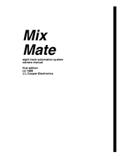 JLCooper Electronics MixMate Owner's Manual