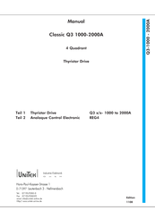 Unitek Classic Q3 450-1000 Manual