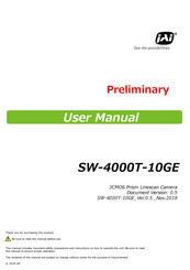 IAI SW-4000T-10GE User Manual