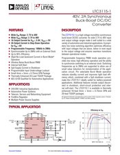 Linear Technology LTC 3115-1 Datasheet